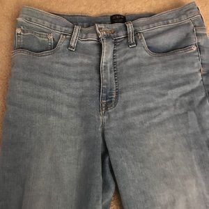 J Crew high waisted skinny jeans!!
